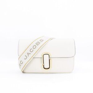 Marc Jacobs Women's The J Marc Classic Crossbody Shoulder Bag White OS